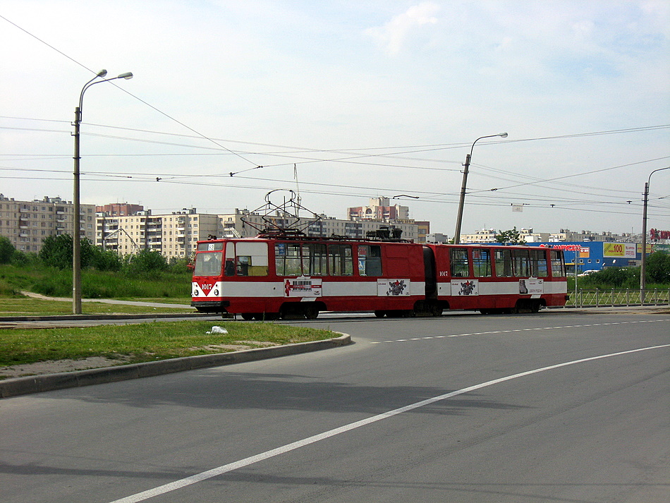 Санкт-Петербург, ЛВС-86К № 1017