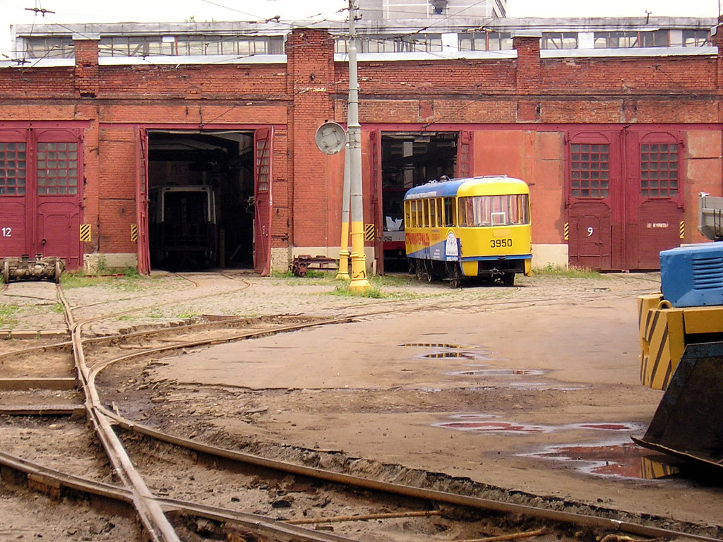 Москва, Tatra T3SU № 3950