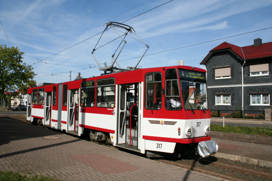 Гота, Tatra KT4D № 317