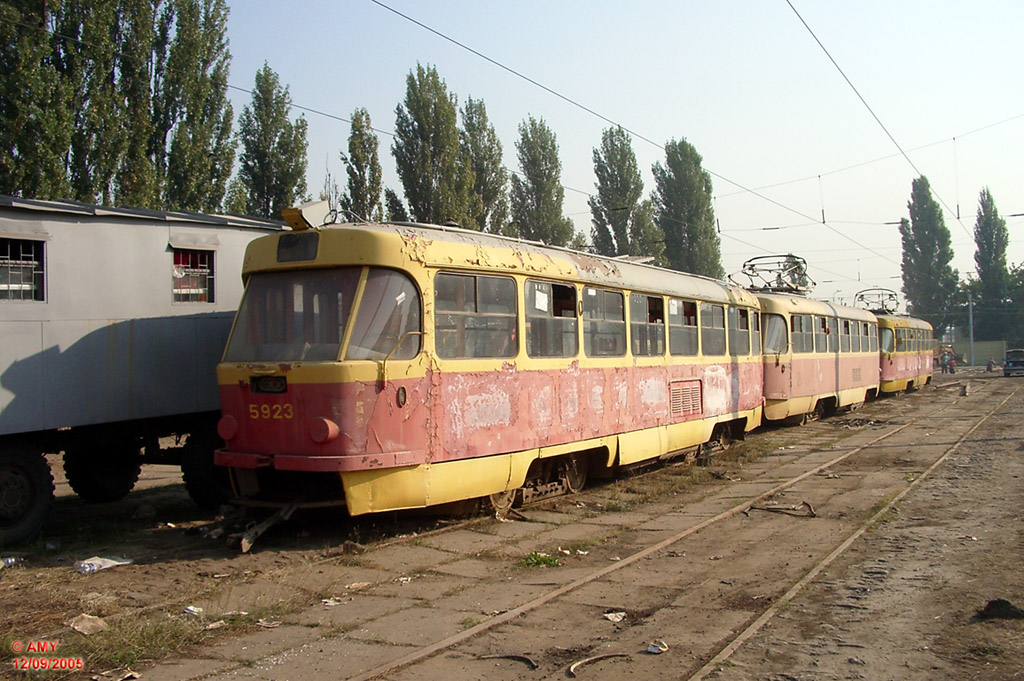 Киев, Tatra T3SU № 5923
