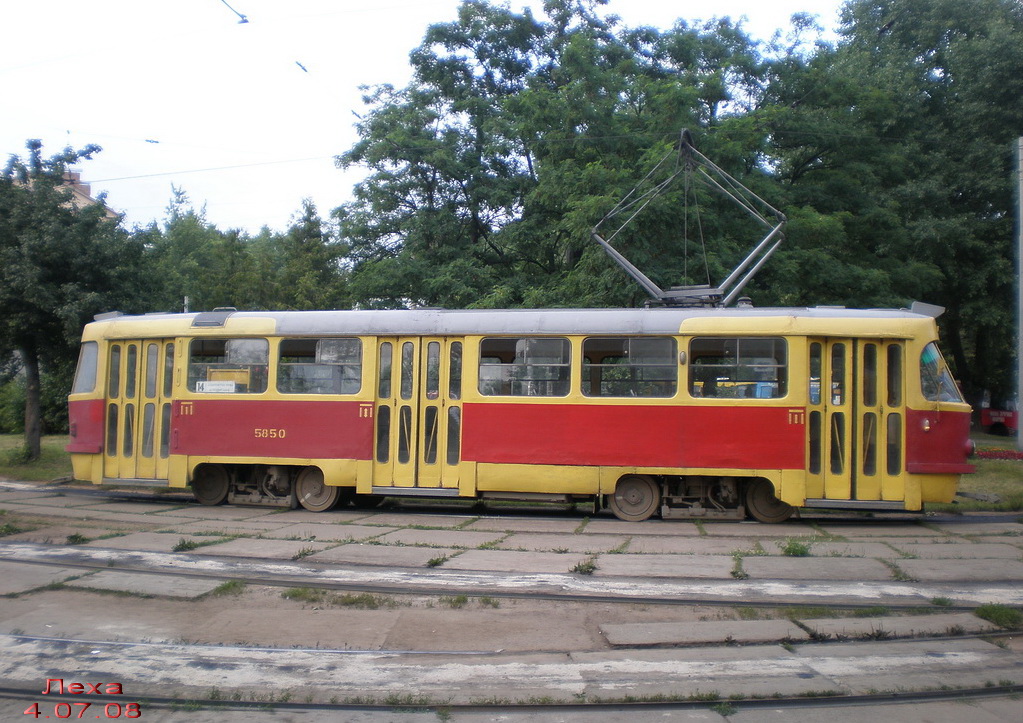 Киев, Tatra T3SU № 5850