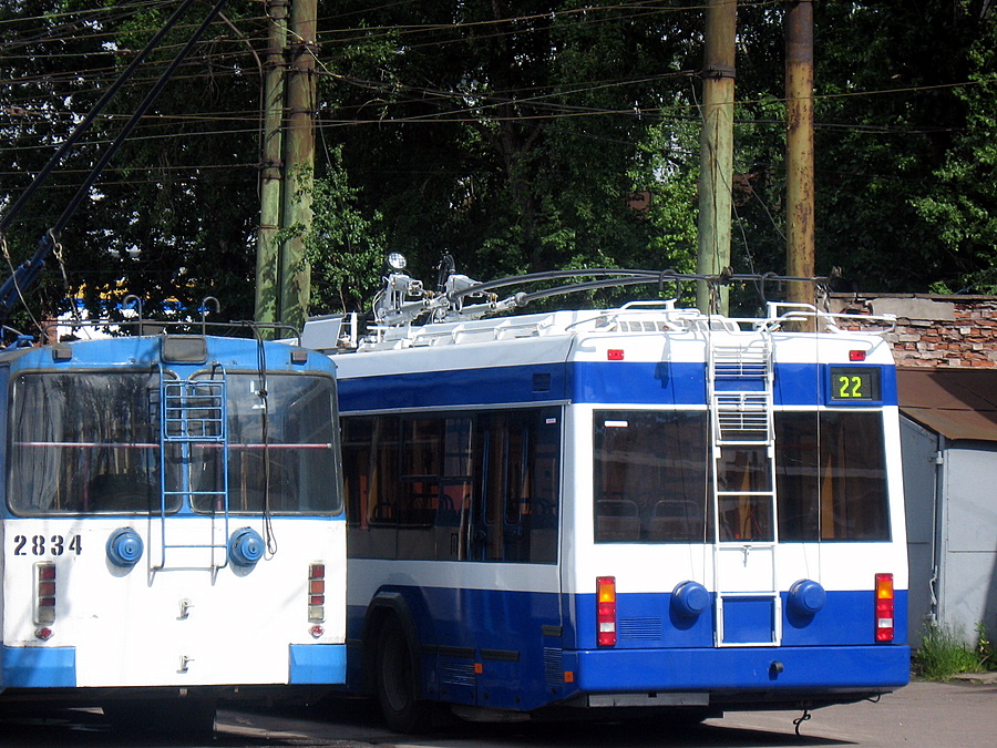 Sankt Peterburgas — New trolleybuses