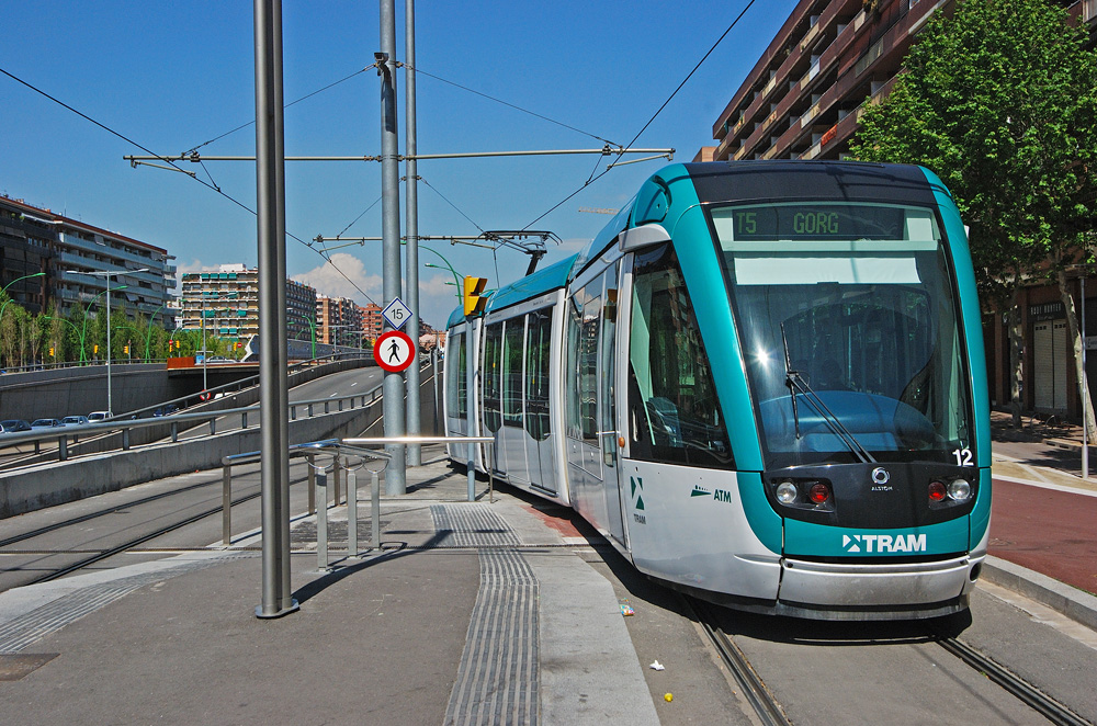 Барселона, Alstom Citadis 302 № 12