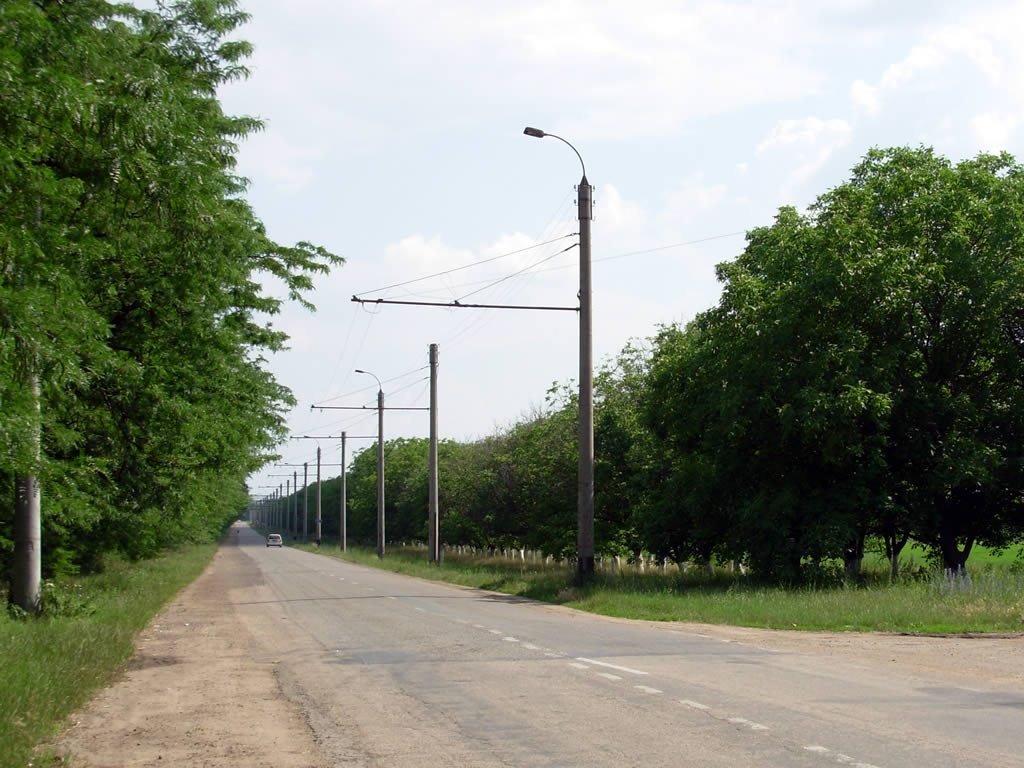 Bender — Miscellaneous photos; Tiraspol — Unfinished line to the village of Ternovka