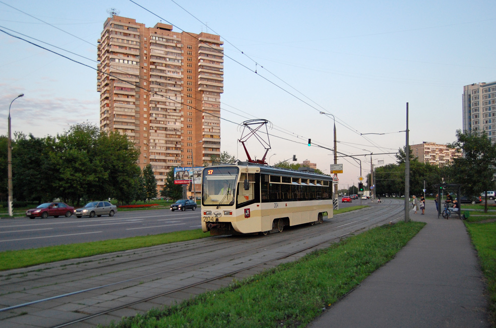 Москва, 71-619КТ № 2104