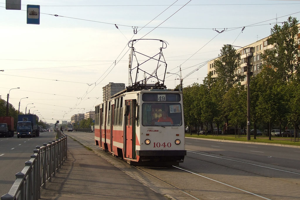 Санкт-Петербург, ЛВС-86К № 1040