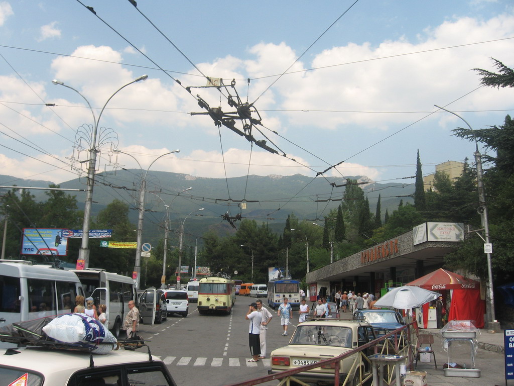 ყირიმის ტროლეიბუსი — End stations and U-turn rings