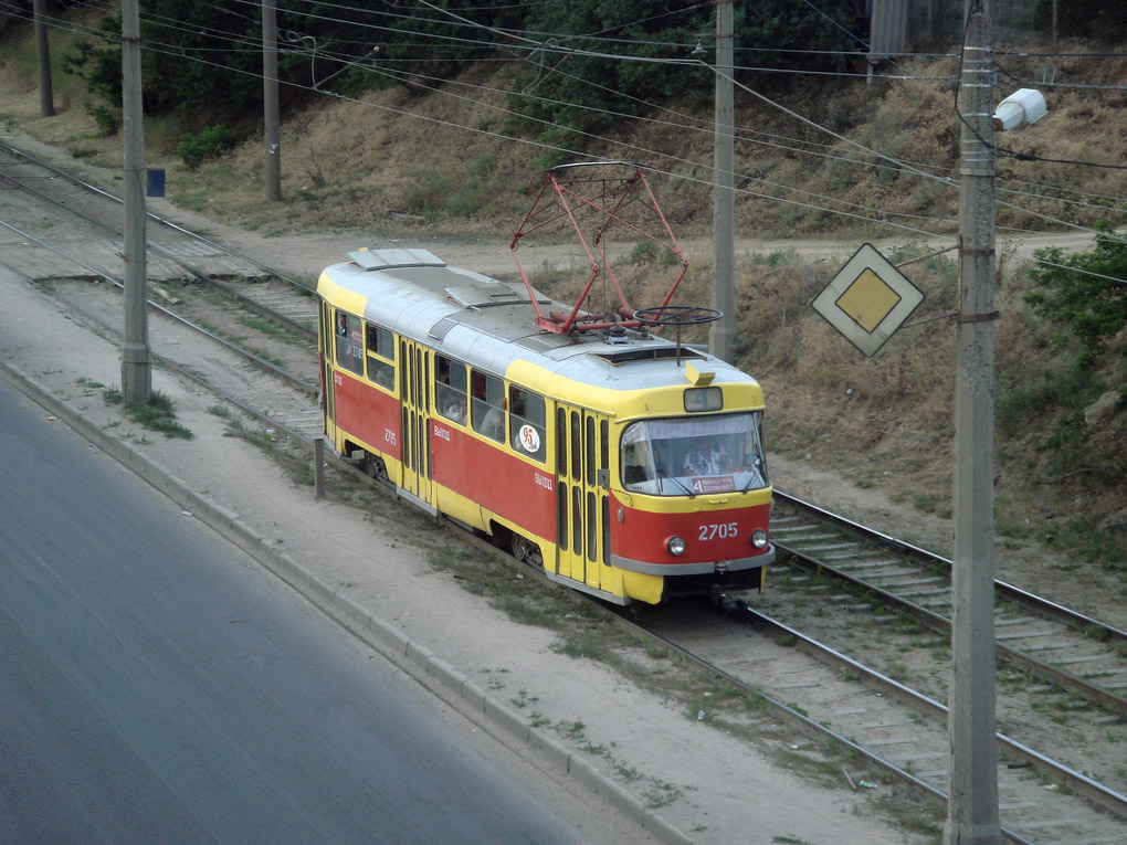 Волгоград, Tatra T3SU № 2705