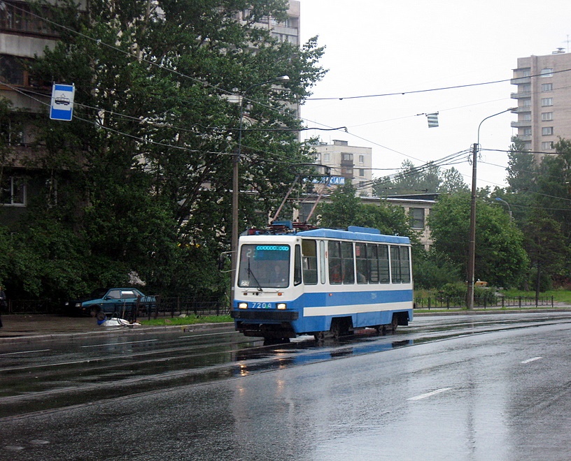 Санкт-Петербург, 71-134К (ЛМ-99К) № 7204