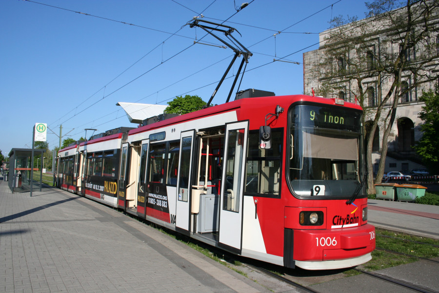 Нюрнберг, AEG GT6N № 1006