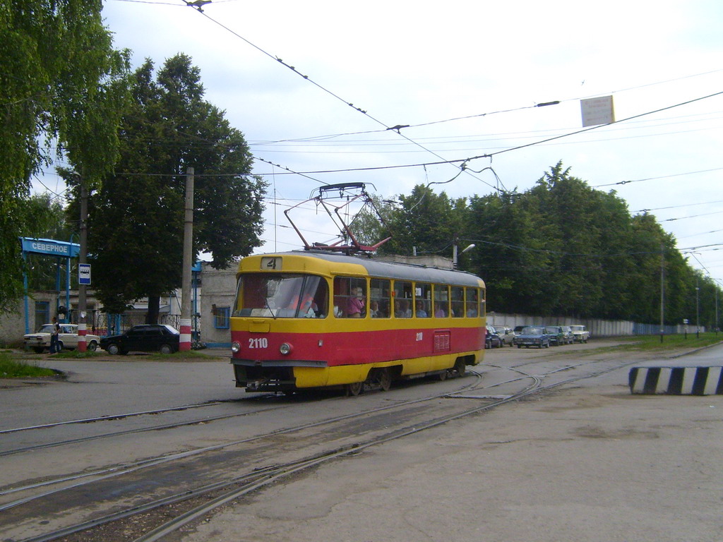 Ульяновск, Tatra T3SU (двухдверная) № 2110