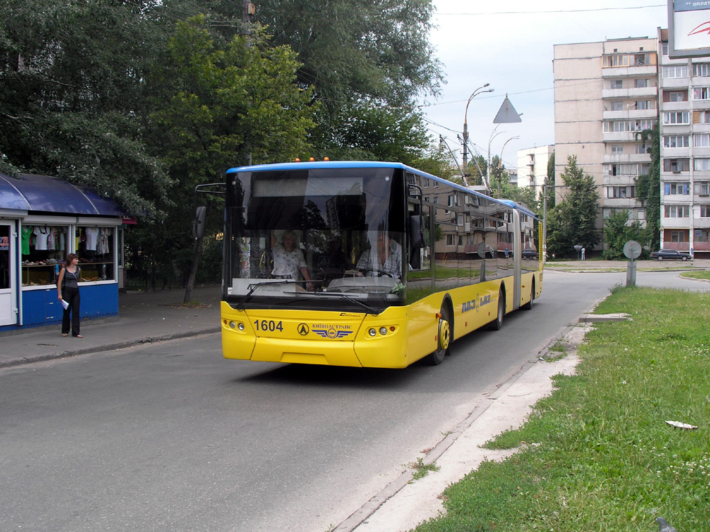 Киев, ЛАЗ E301D1 № 1604