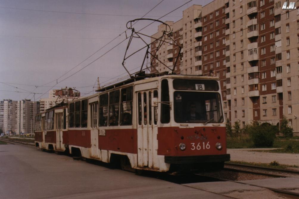 Санкт-Петербург, ЛМ-68М № 3616
