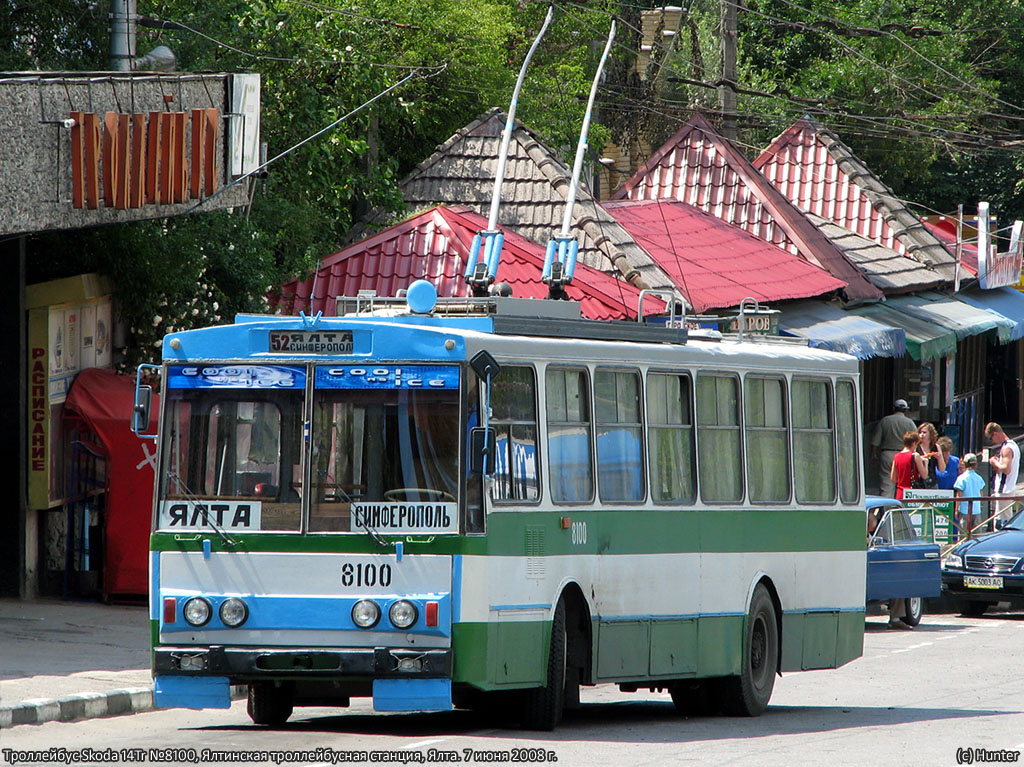 Krím-trolibusz, Škoda 14Tr89/6 — 8100