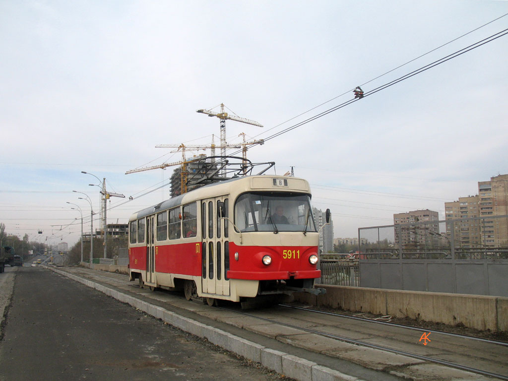 Киев, Tatra T3SU № 5911
