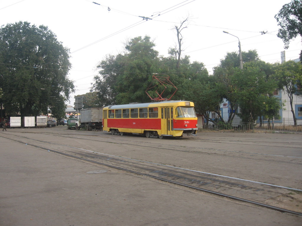 Odesa, Tatra T3SU (2-door) č. 3151