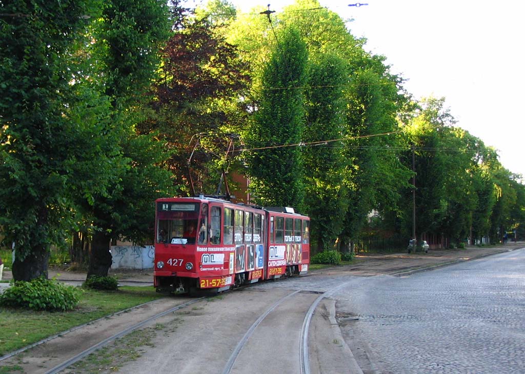 Калининград, Tatra KT4SU № 427