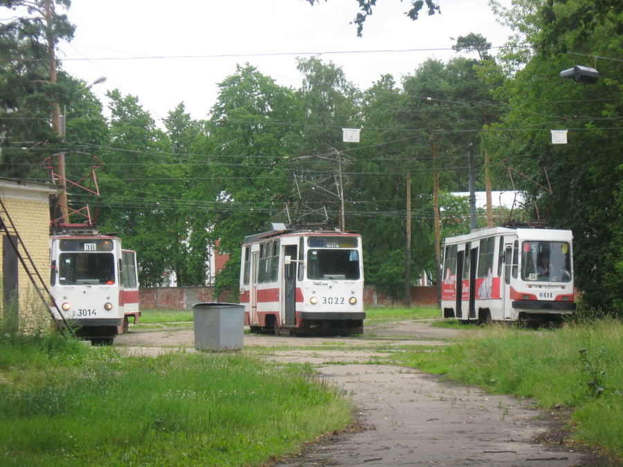 Санкт-Петербург, ЛВС-86К № 3022; Санкт-Петербург, 71-134К (ЛМ-99К) № 0414