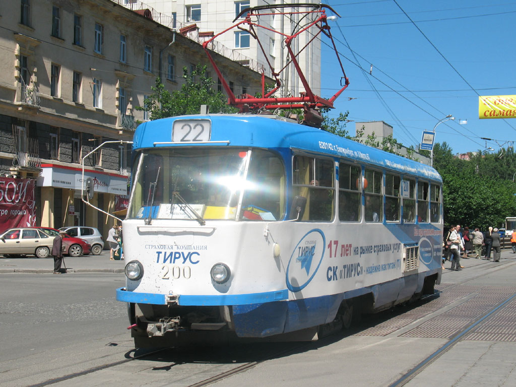 Екатеринбург, Tatra T3SU № 200