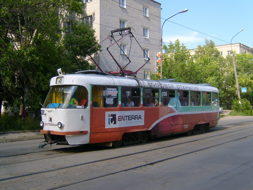Ульяновск, Tatra T3SU № 1136