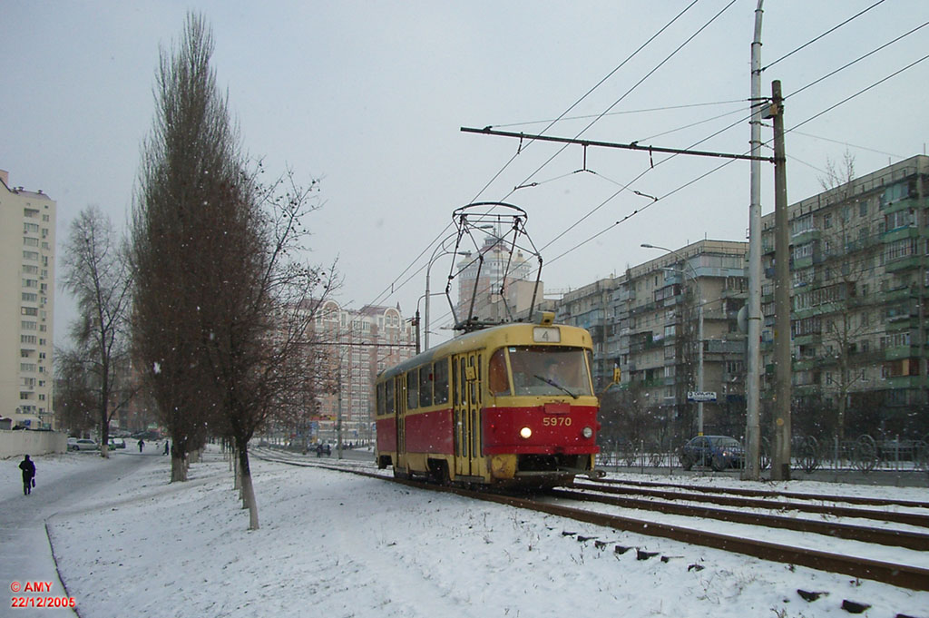 Киев, Tatra T3SU № 5970