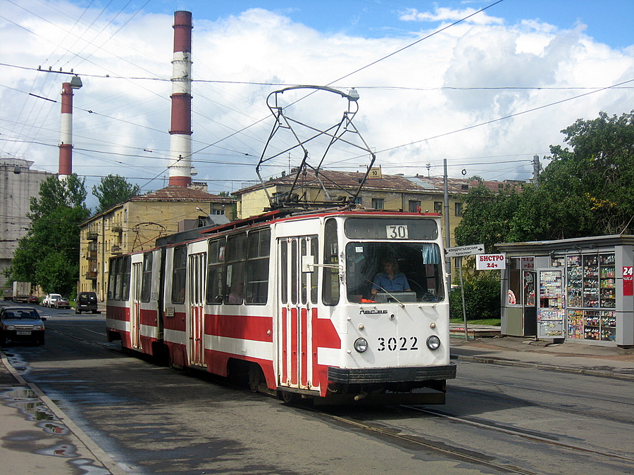 Санкт-Петербург, ЛВС-86К № 3022