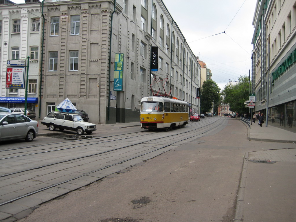 Москва, Tatra T3SU № 2856