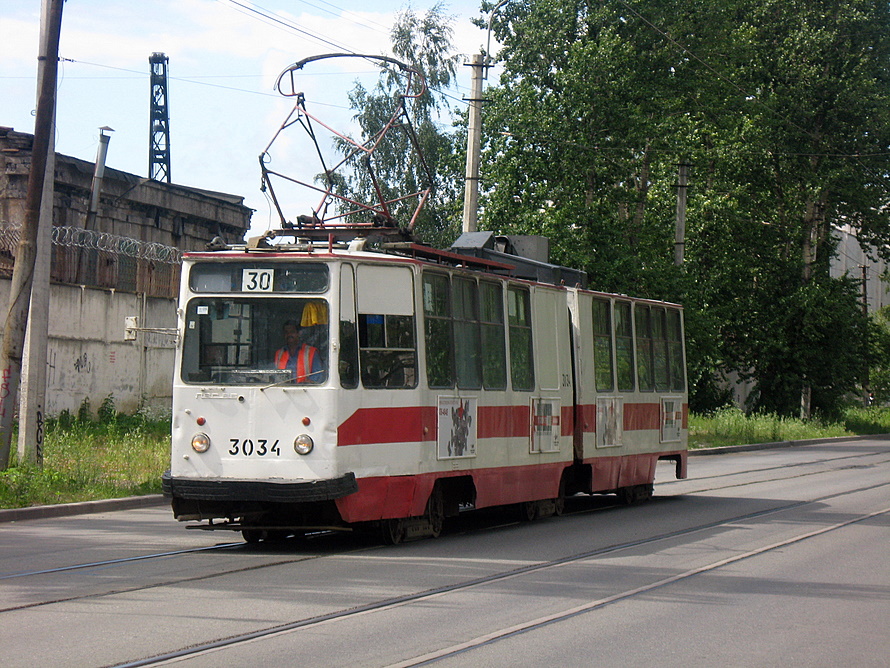 Санкт-Петербург, ЛВС-86К № 3034