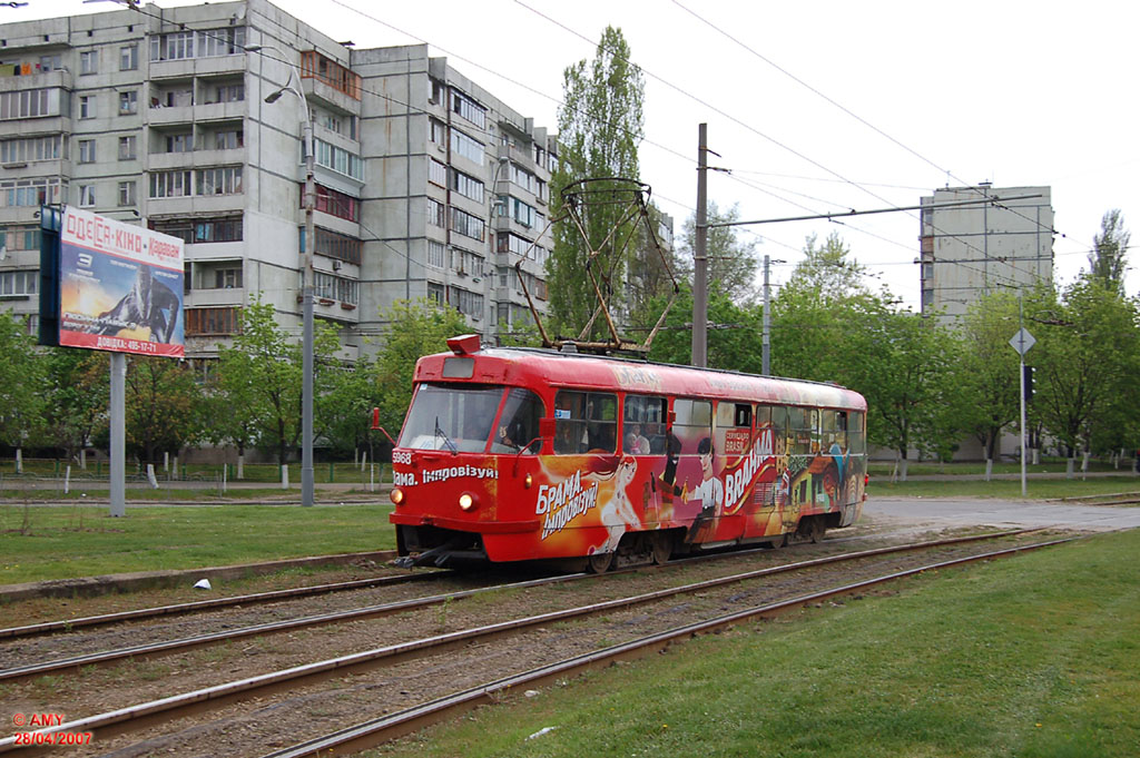 Киев, Tatra T3SU № 5968