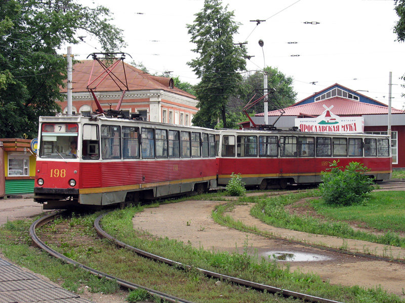 Ярославль, 71-605 (КТМ-5М3) № 198; Ярославль, 71-605 (КТМ-5М3) № 199