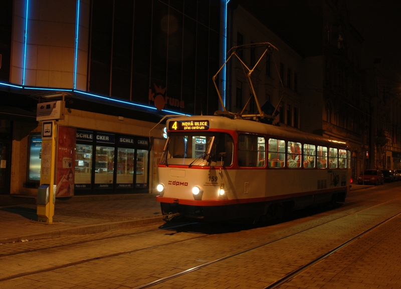 Ołomuniec, Tatra T3R.P Nr 159 Ołomuniec, Tatra T3R.P Nr 159