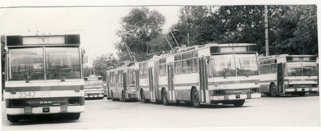 Киев, DAC-217E № 2347; Киев, DAC-217E № 2315; Киев, DAC-217E № 2307; Киев — Исторические фотографии