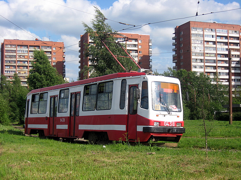 Санкт-Петербург, 71-134К (ЛМ-99К) № 0438 Санкт-Петербург, 71-134К (ЛМ-99К) № 0438