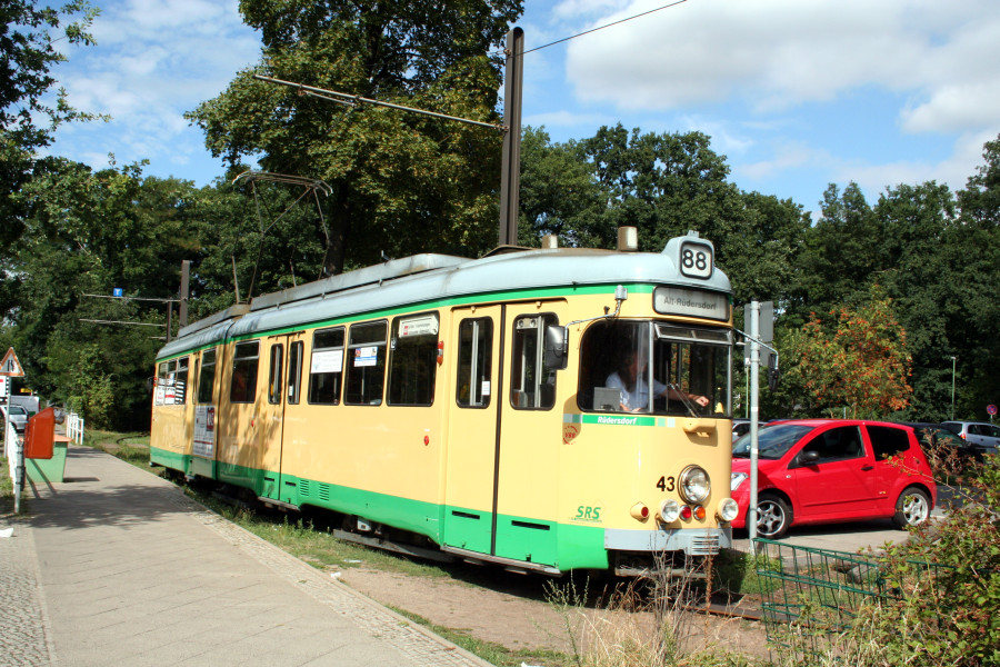 Schöneiche – Rüdersdorf, Duewag GT6ZR Br. 43