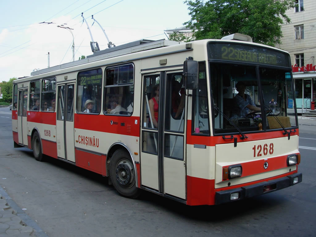 Chișinău, Škoda 14TrDT/6M Nr. 1268
