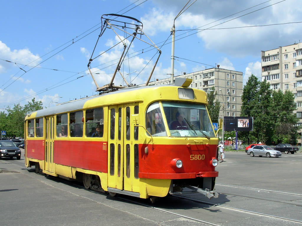 Киев, Tatra T3SU № 5800