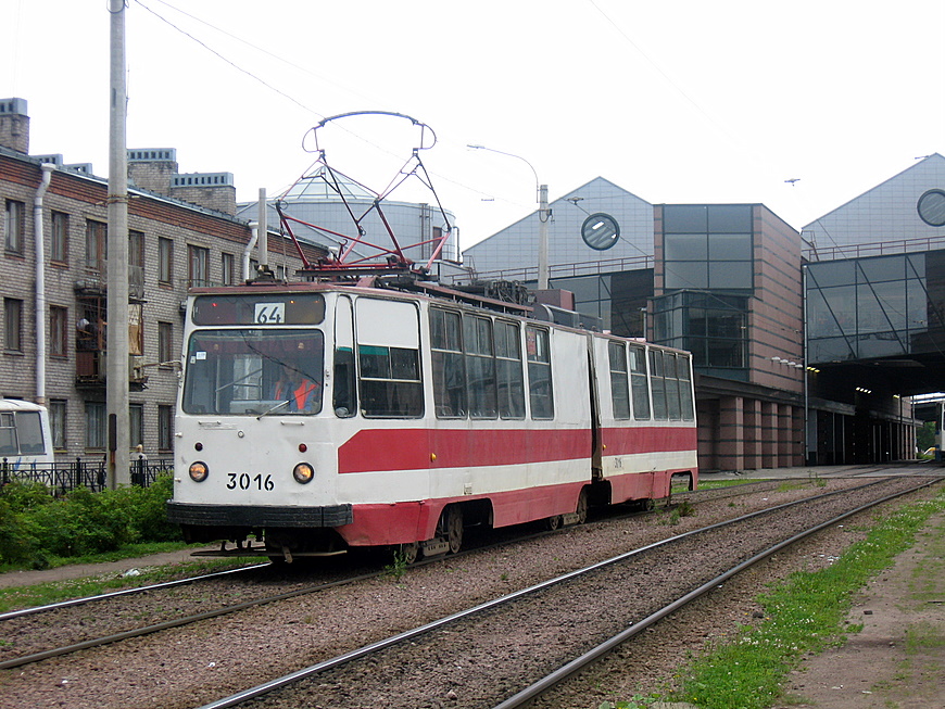 Санкт-Петербург, ЛВС-86К № 3016 Санкт-Петербург, ЛВС-86К № 3016