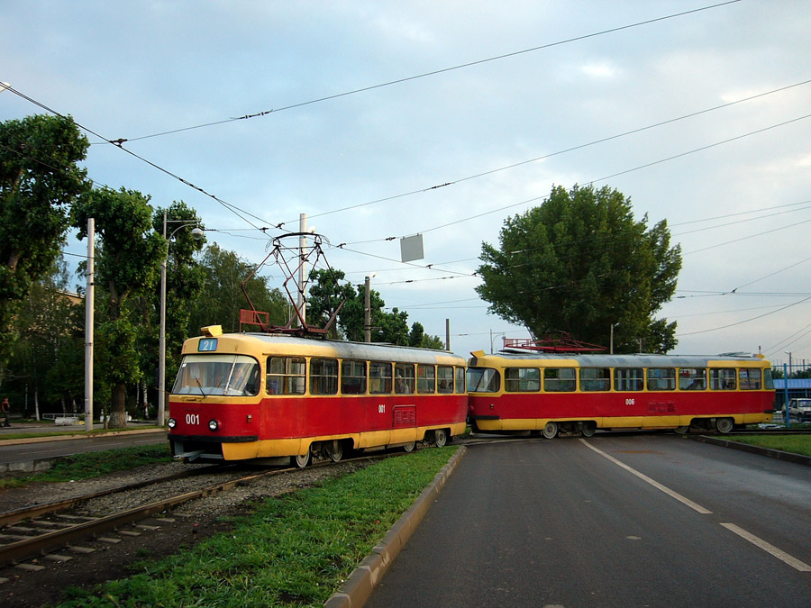 Краснодар, Tatra T3SU № 001