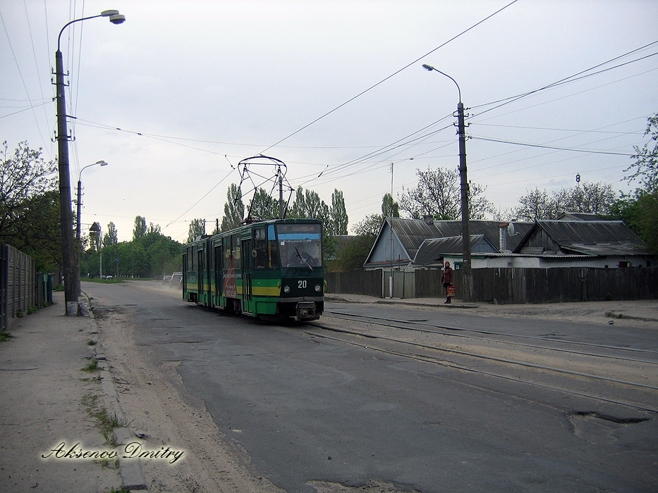 Житомир, Tatra KT4SU № 20