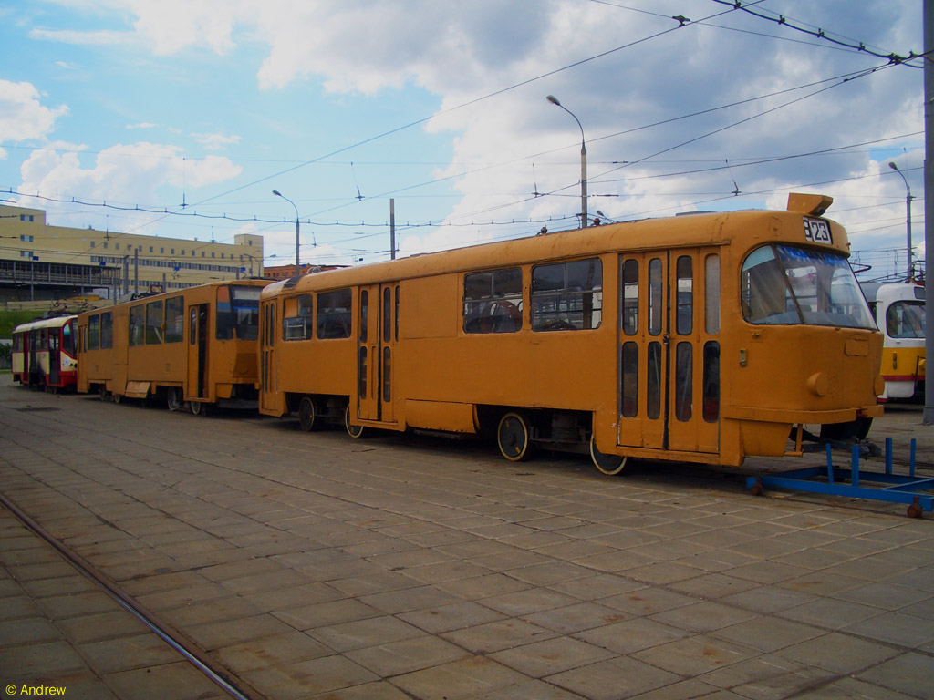 Москва, Tatra T3SU № 3658; Москва — Списанный подвижной состав ГЭТ Москвы; Москва — Трамвайные депо: [3] Краснопресненское. Новая территория в Строгино