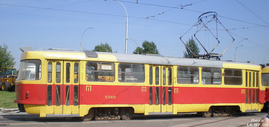 Киев, Tatra T3SU № 5566