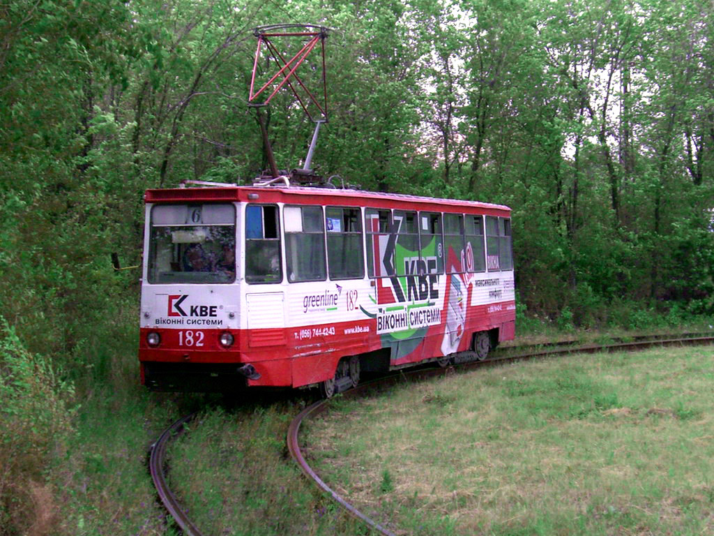 Луганск, 71-605 (КТМ-5М3) № 182