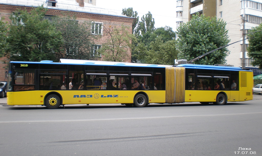 Киев, ЛАЗ E301D1 № 3610