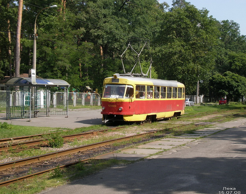 Киев, Tatra T3SU № 5966