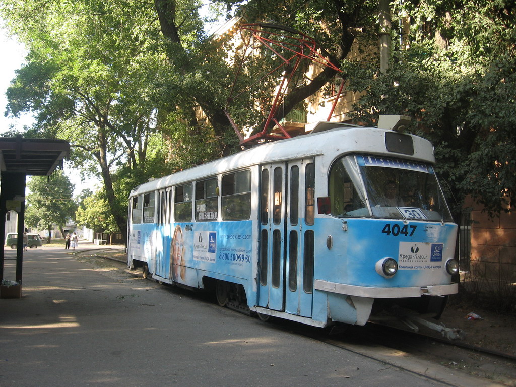 Одесса, Tatra T3SU № 4047