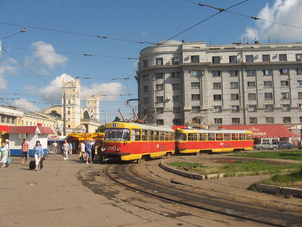 Харков, Tatra T3SU (двухдверная) № 3083