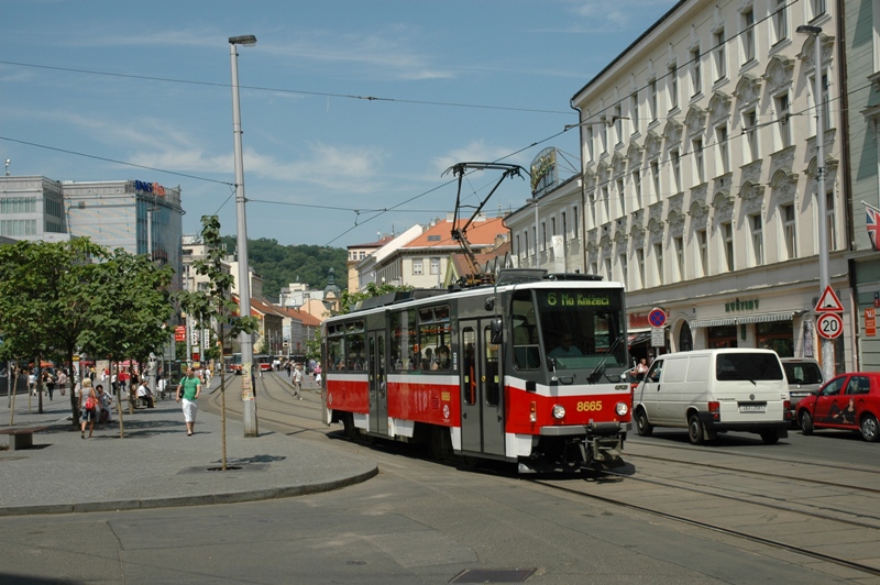 Прага, Tatra T6A5 № 8665