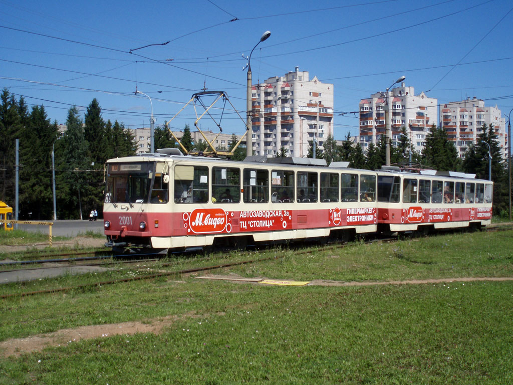 Ижевск, Tatra T6B5SU № 2001