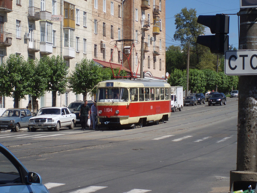 იჟევსკი, Tatra T3SU (2-door) № 1104