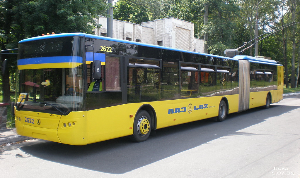 Київ, ЛАЗ E301D1 № 2622